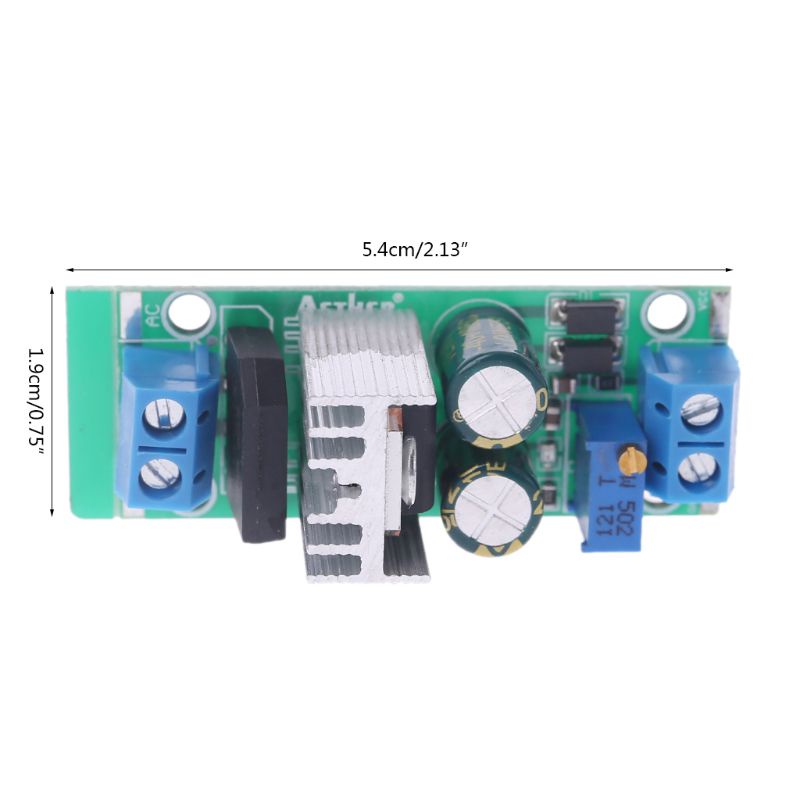 Zzz Suite LM317 Modul Regulator Power Supply AC / DC Adjustable