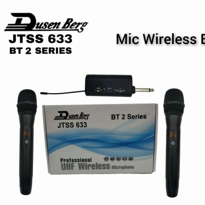MIC WIRELESS DUSEN BERG JTSS-633 BT 2 BLUETOOTH UHF