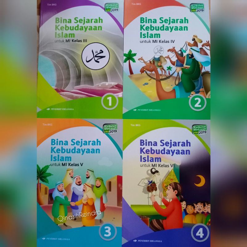 Jual Bina Sejarah Kebudayaan Islam Mi Kelas 3,4,5,6 K13 | Shopee Indonesia