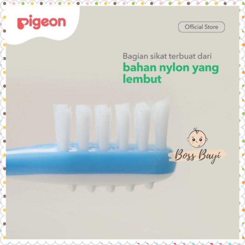 PIGEON - Training Toothbrush / Sikat Gigi Bayi Anak Lesson 1/2/3