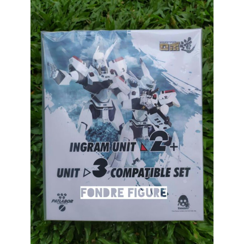 ORIGINAL THREEZERO PATLABOR  ROBO DUO INGRAM UNIT 2 + 3 COMPATIBLE SET 1/35 SCALE 2+3 ROBO DUO