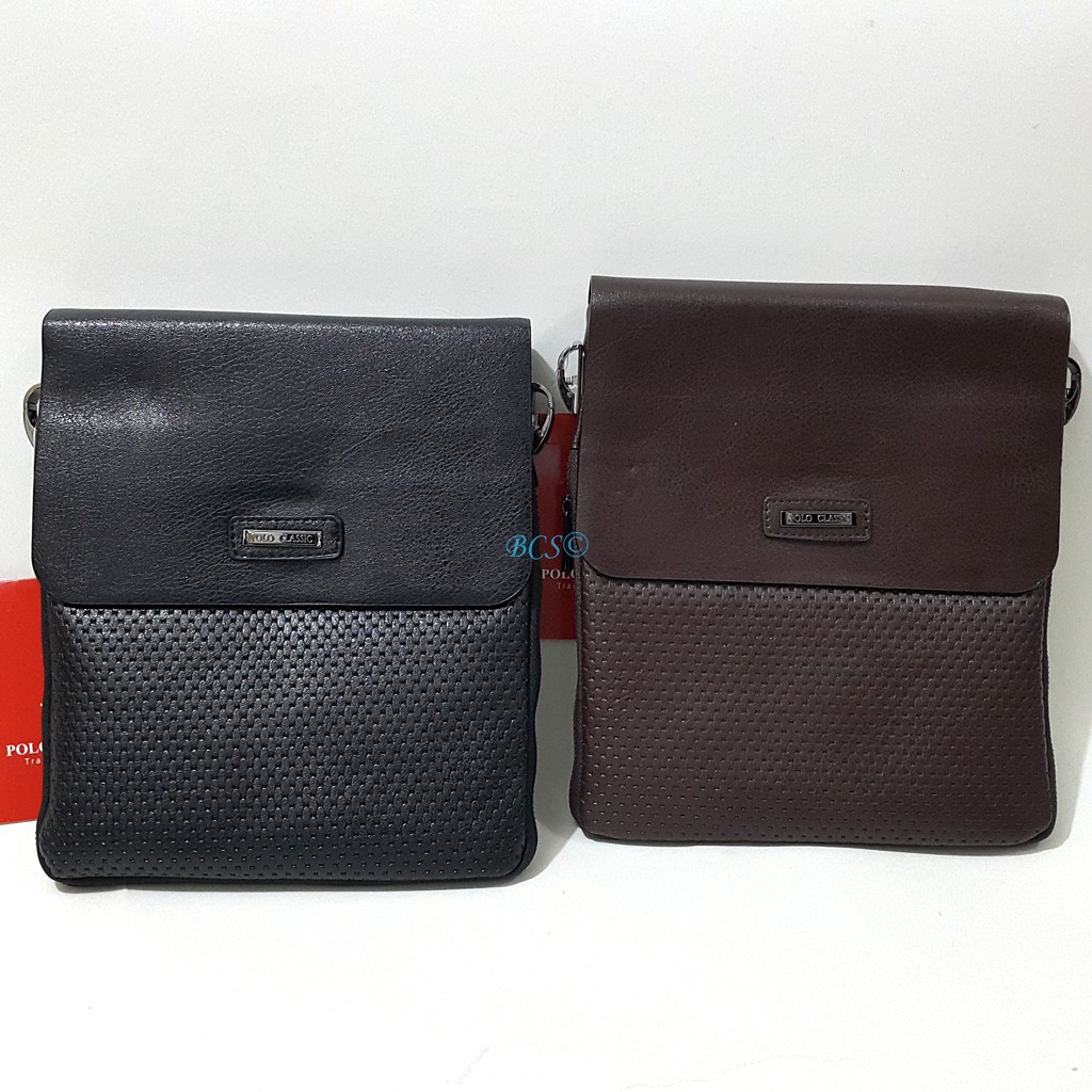Tas Polo Classic 51804-05 selempang pria kerja kantor keren