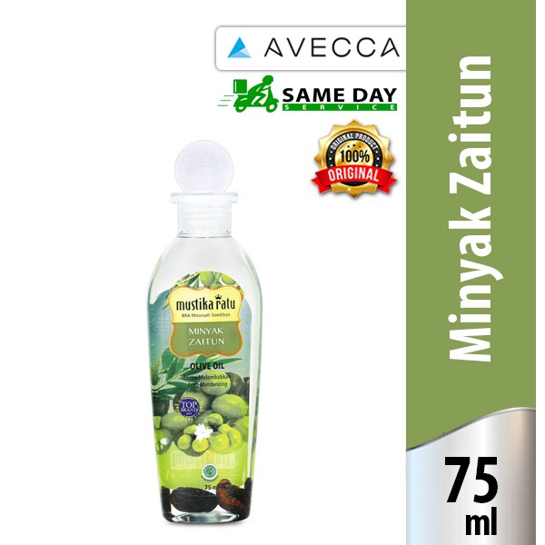 Mustika Ratu Minyak Zaitun 75ml Ukuran Kecil Perawatan Tubuh Olive Oil Indonesia