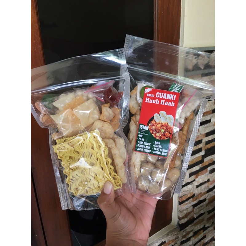 Bakso Cuanki Instan Komplit Jumbo Boci Baso Aci
