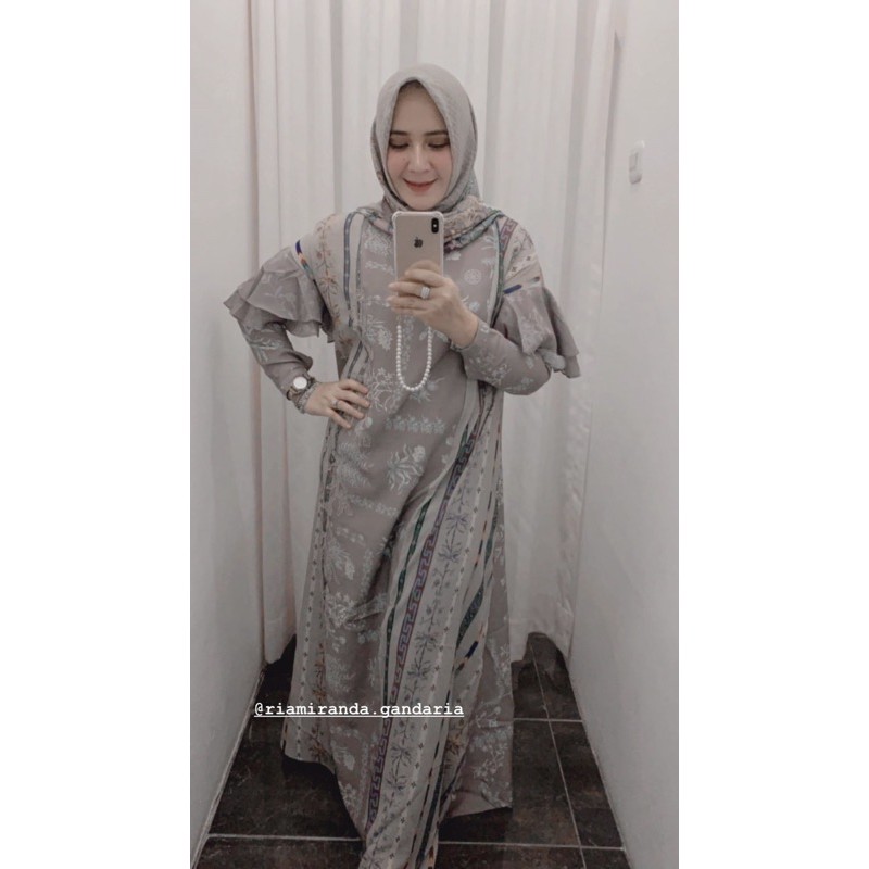 Hinggil Dress Hingil Ria Miranda RM Saga Baju Lebaran Eid Collection Raya series