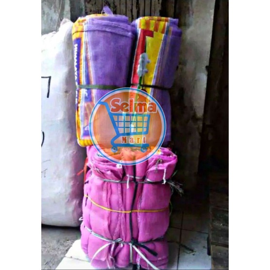 brongsong kelengkeng ISI 100 LEMBAR karung bawang pembungkus buah karung waring brongsong buah