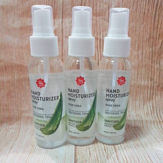 Viva hand mousturizer spray aloe vera 100 ml (hand sanitizer)