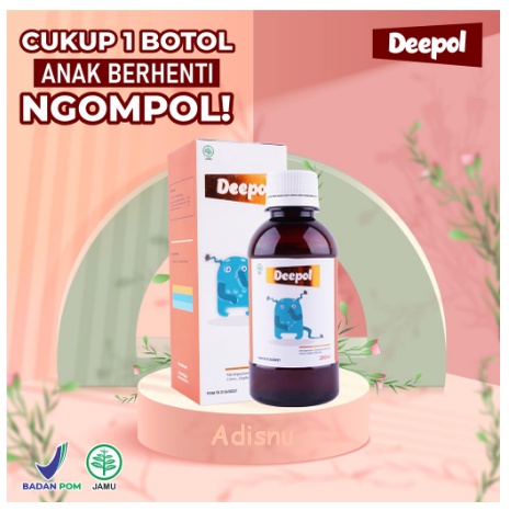 Madu Deepol Solusi atasi Sembelit Mudah Ngompol &amp; Pelancar Saluran Pencernaan Anak