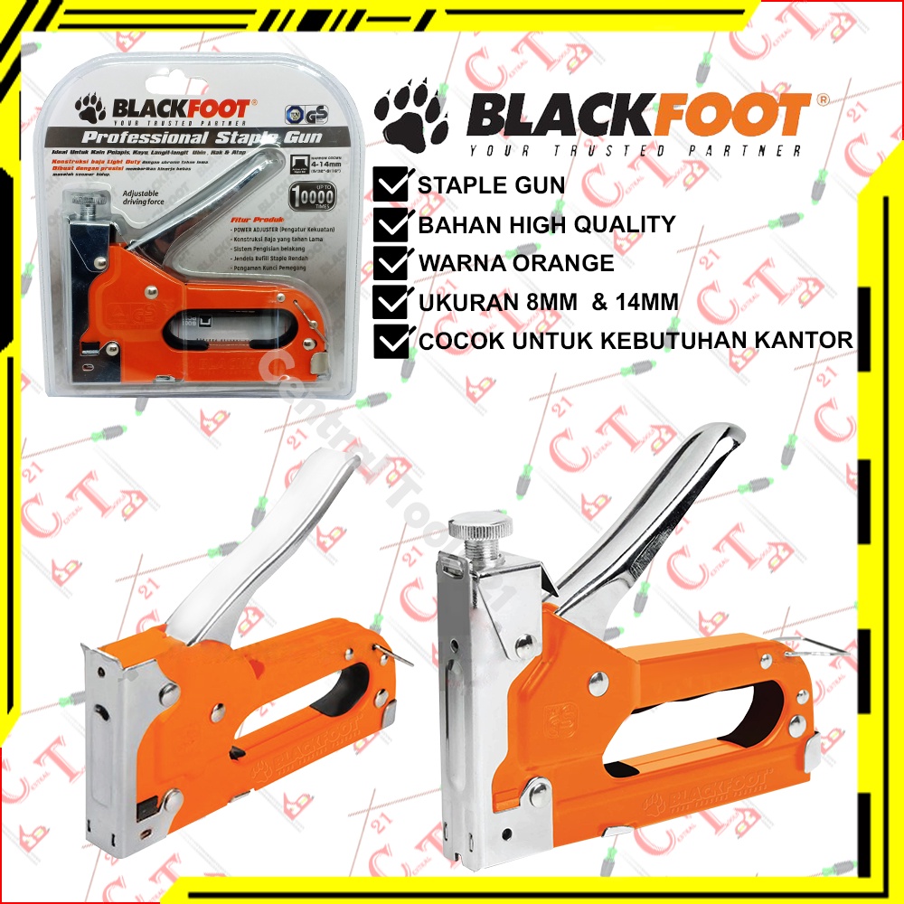 

Steples Staples Gun Stepler Tembak 8MM & 14MM Blackfoot