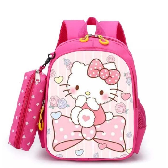 ARISTA TAS RENSEL SEKOLAH ANAK WANITA HELLO KITTY PAUD TK DAN SD