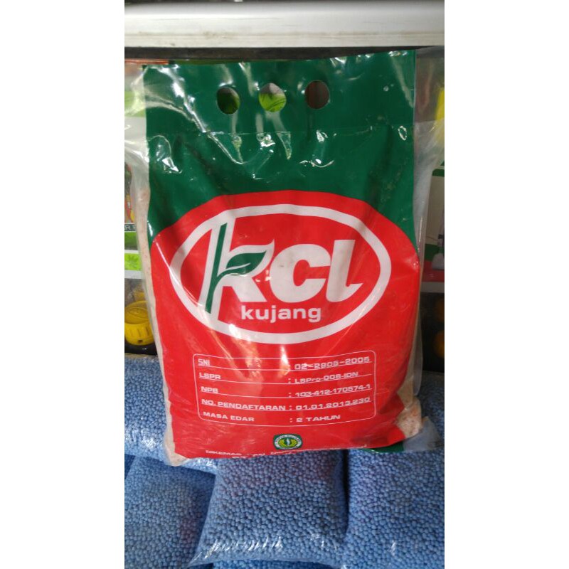 Pupuk KCl Kujang Original Pack 5 kg