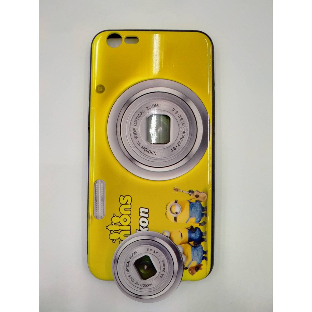 Casing OPPO A57 A39 Case Fuze Casing Camera GRATIS Popsocket Karakter Lucu