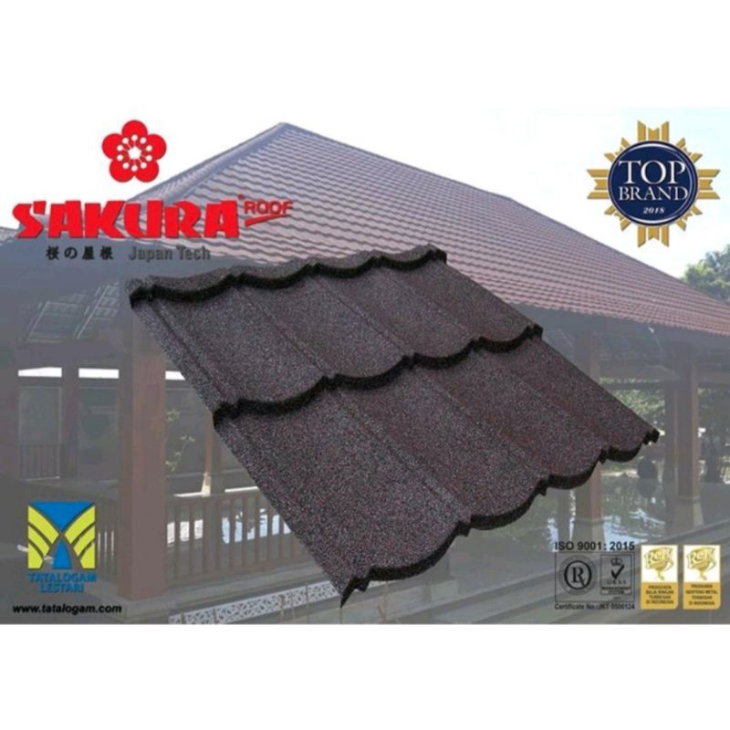 Rangka baja Ringan atap Sakura roof pasir