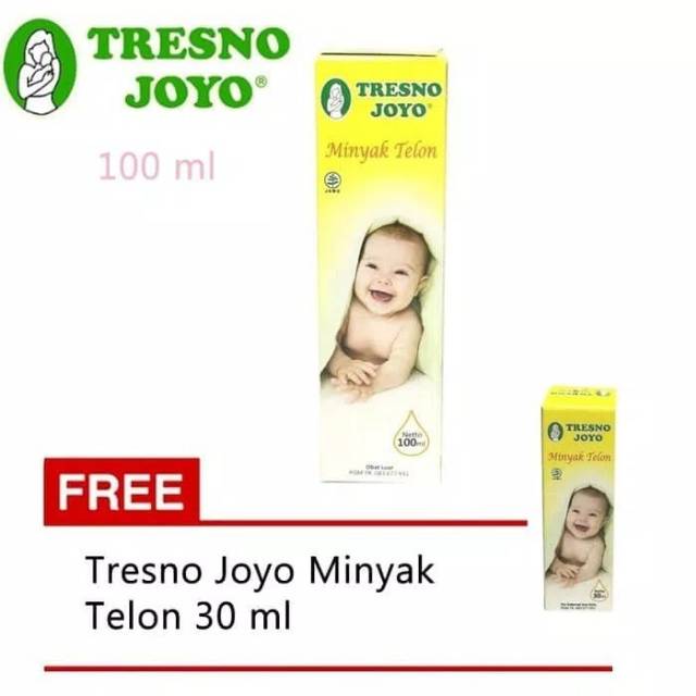 TRESNO JOYO Minyak Telon 100ml  Telon Oil Untuk Bayi Tresnojoyo