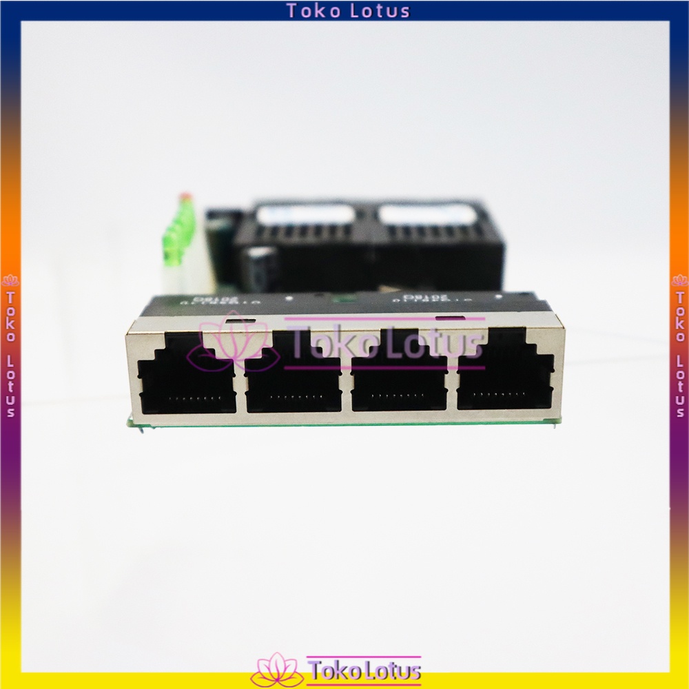 Fiber Optical Media Converter 2SC 4 RJ45 2F4E Ethernet PCBA board 10/100/1000M switch 4 RJ45 UTP 2 SC Gigabit [Bisa Bayar Ditempat]