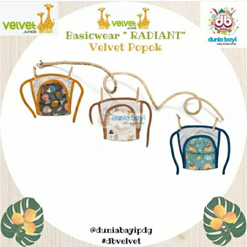 Velvet popok motif/Popok Kain Motif