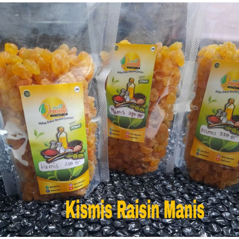 

Kismis Raisin Manis Legakan Paru-Paru 250 Gram