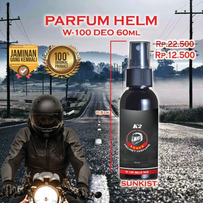 BIG Sale PARFUM HELEM PENGHILANG BAKTERI ORIGINAL K2 60ml