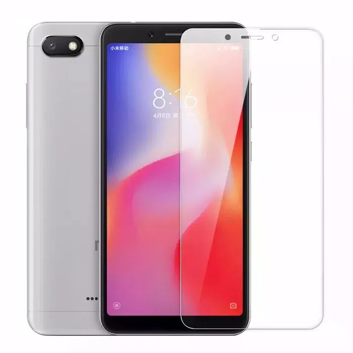PELINDUNG LAYAR HP REDMI 6A 5.45" INCH 2018 NEW ANTI GORES KACA FULL BENING - SCREEN PROTECTOR