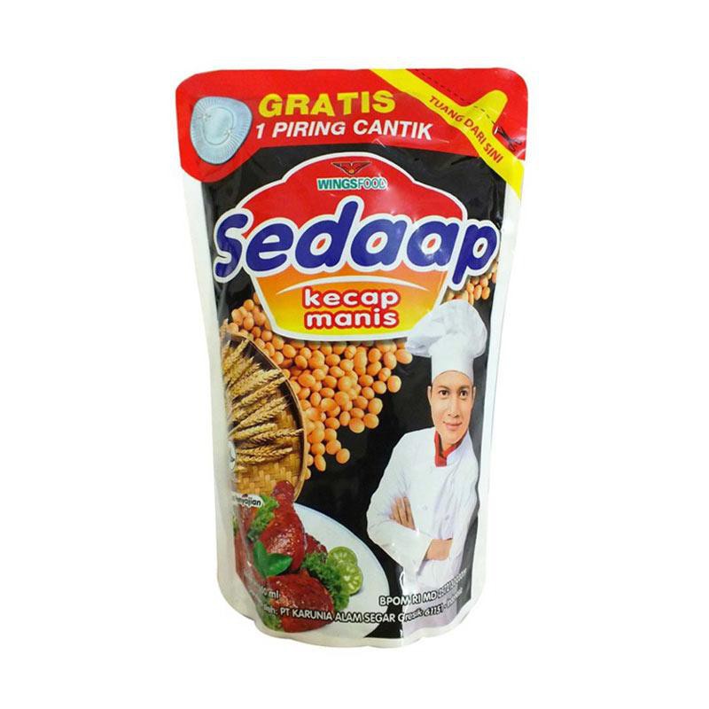 

SEDAAP Kecap Manis Pouch Refill 225ml BPOM ORIGINAL / Kecap Sedap by AILIN