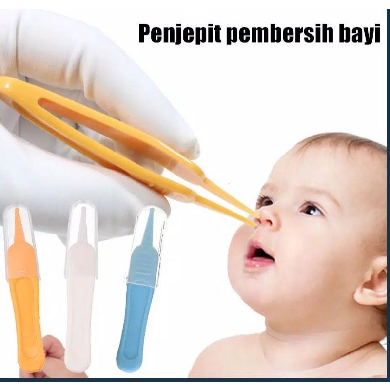 Pinset bayi baby tweezer Penjepit kotoran hidung ingus upil anak