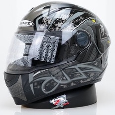 ZEUS ZS811 BLACK AL48 DSIL| HELM FULL FACE| ORIGINAL ZEUS