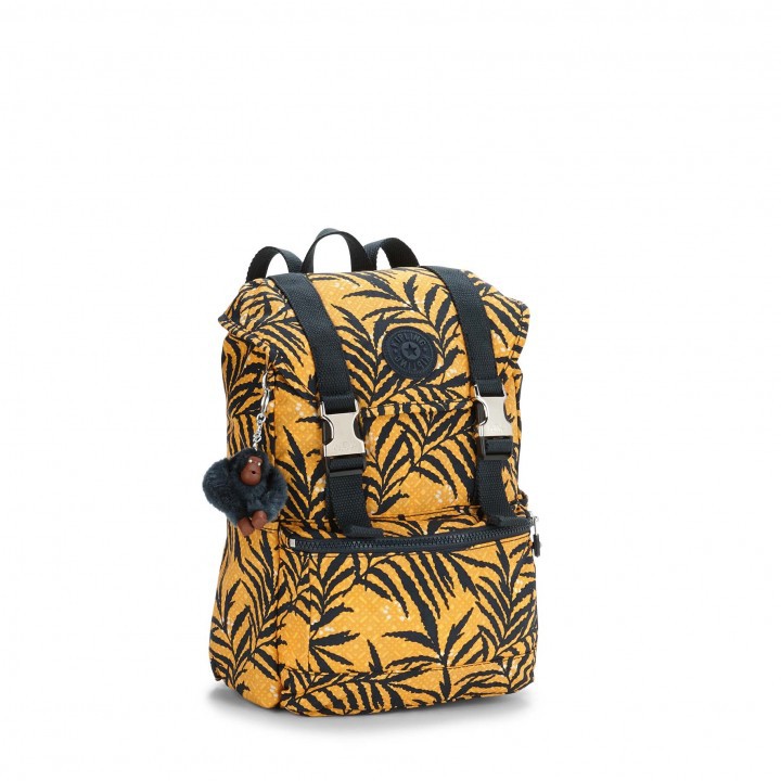 TAS RANSEL KIPLING ORI ORIGINAL EXPERIENCE CORN BLOOM KUNING ANAK CEWEK WANITA SEKOLAH KULIAH BESAR