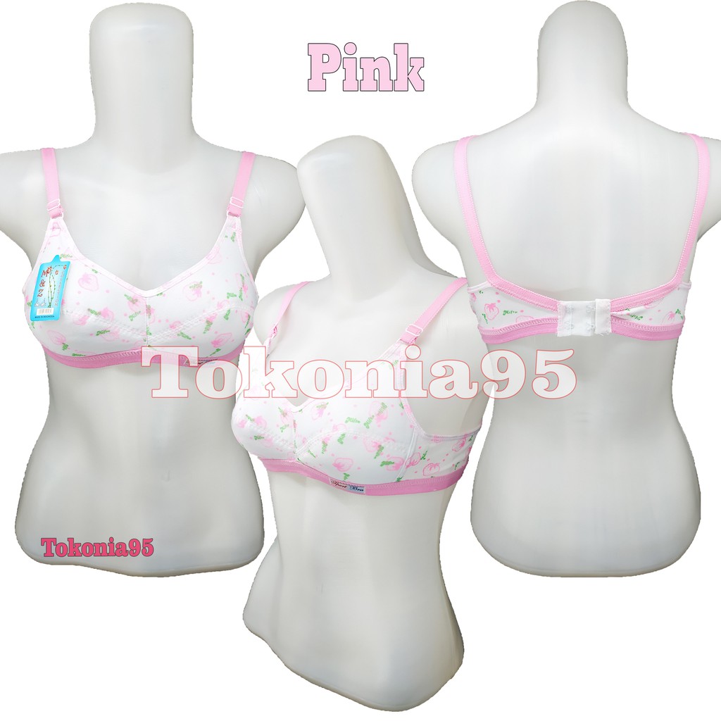 Sport Bra Remaja ABG - Bra Ukuran 32 34 36 38- Miniset BusaTipis Motif Printing