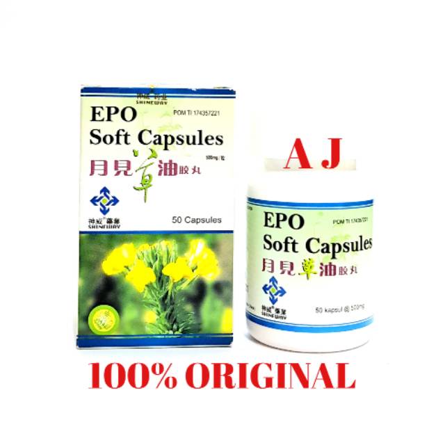 Epo Soft Capsules - Membantu Menurunkan Berat Badan, Menurunkan Kadar Lemak dalam Darah