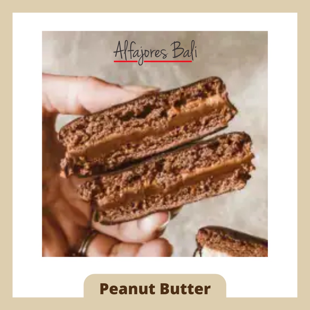 

Alfajor Peanut Butter & Dulce de Leche
