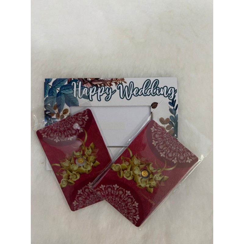 

MiniGold WEDDING Gift Series 0.1 gram / Kado Ultah, Wedding, Lahiran, Anniversary, dll