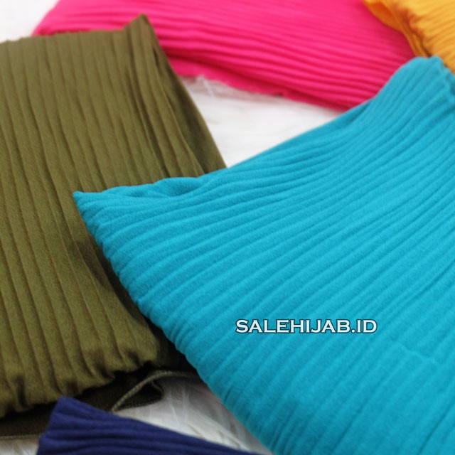 Jilbab Pashmina Lidi Pleated Shawl Plisket || Kerudung Wanita-4