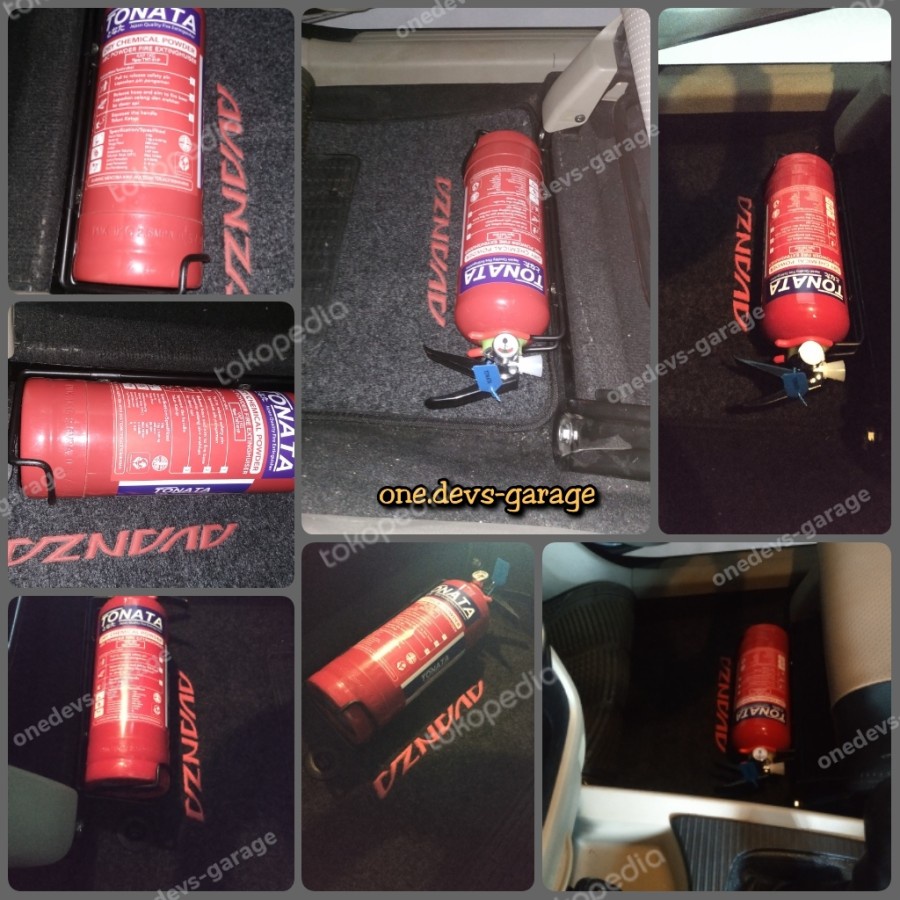 BKR | Bracket Dudukan APAR di Kaki Jok Mobil Toyota Avanza Daihatsu Xenia