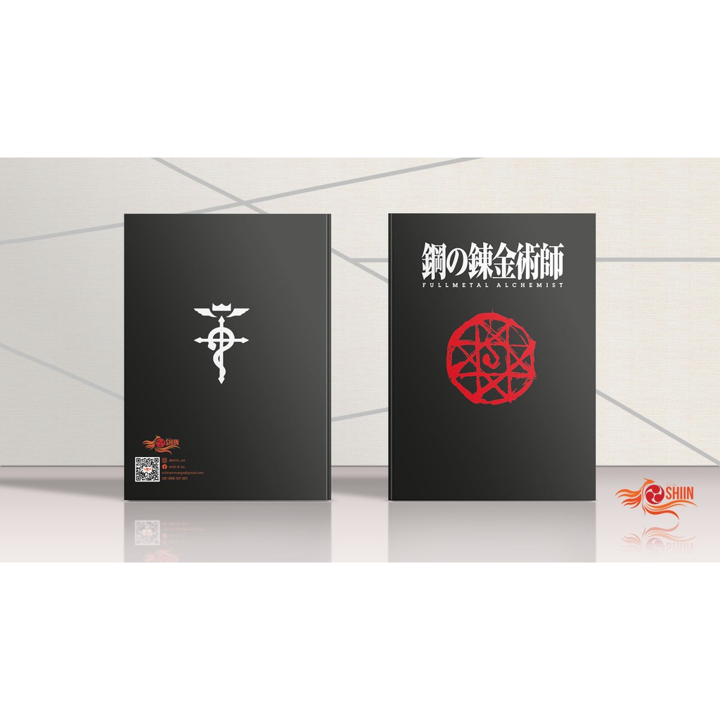 

SKETCHBOOK HARDCOVER TEMA ANIME FULLMETAL ALCHEMIST