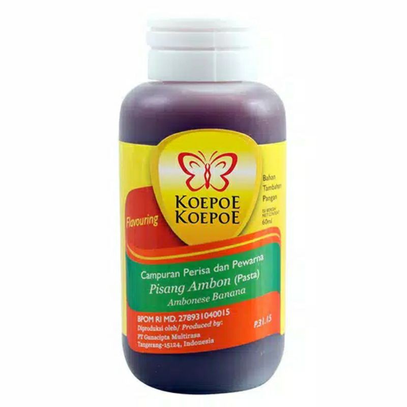 

pasta koepoe koepoe pisang ambon 60ml