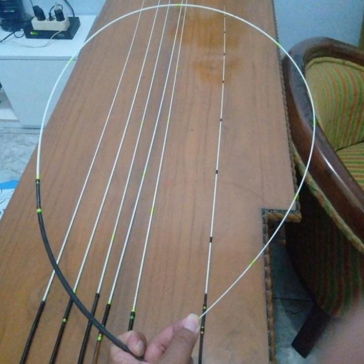 Harga Spesial.. Joran Wader Melem Nilem Lentur Optik Gagang Tanduk