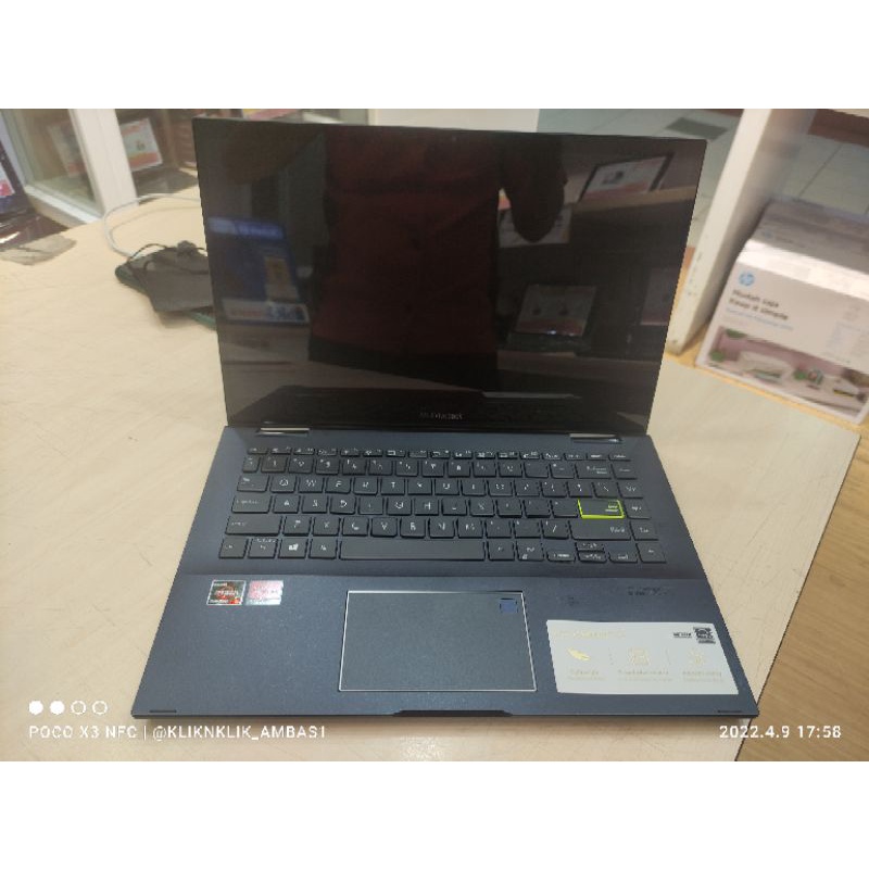 Laptop Asus Vivobook Flip TM420UA 2in1 Touch Ryzen 5 Ryzen 7 5500 5700U RAM 16GB 8GB 256GB 512GB 1TB SSD 14 FHD TOUCH Win10-8
