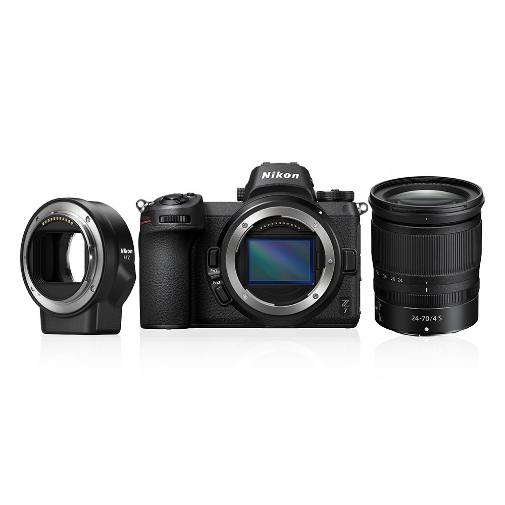 Nikon Z7 Z 7 24-70mm and FTZ KIT Mirrorless Camera