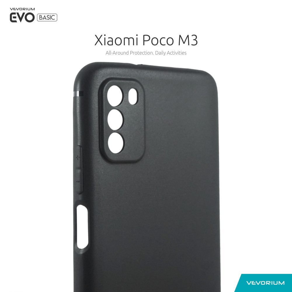 VEVORIUM EVO BASIC Xiaomi Poco M3 Pocophone M3 Soft Case Softcase