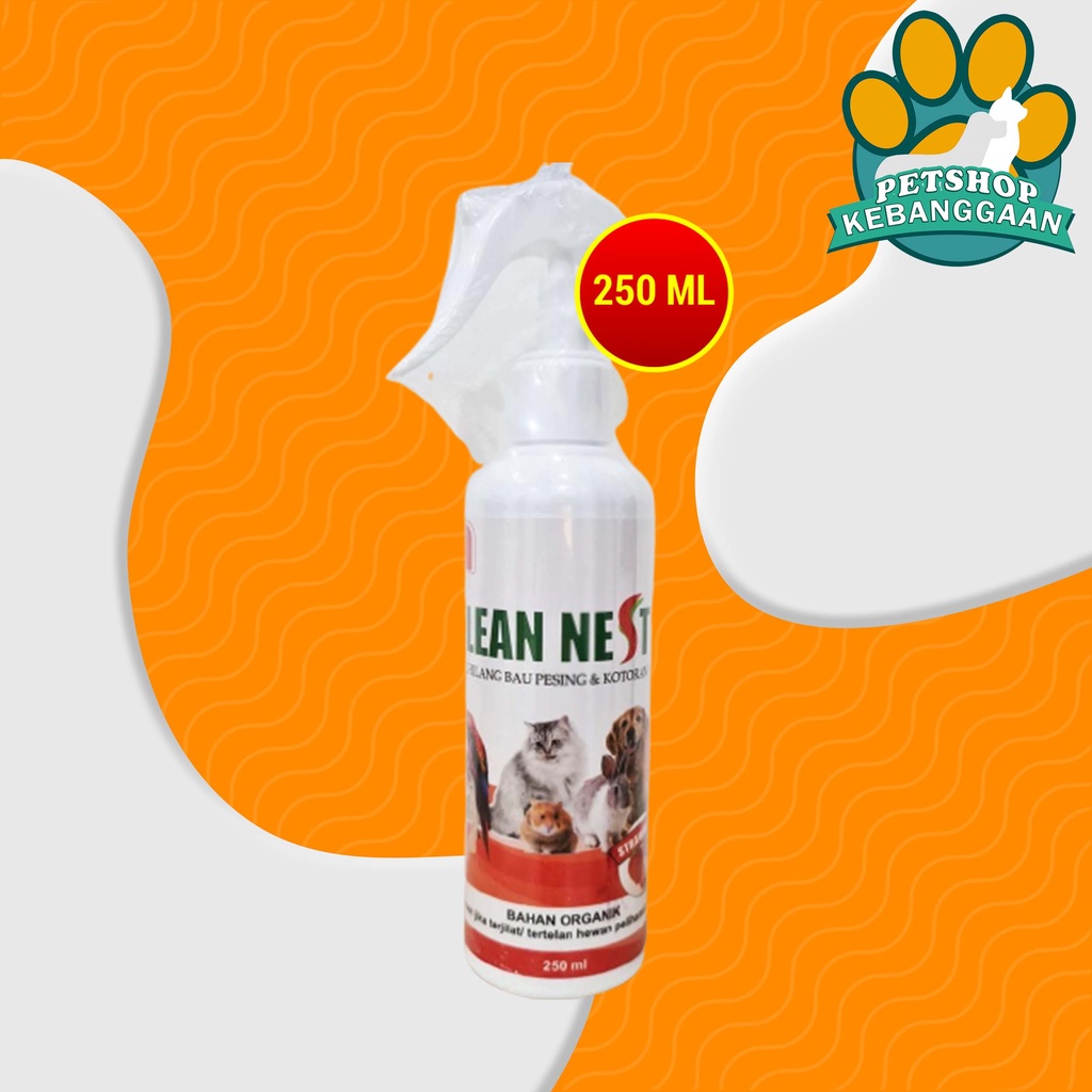 Pengilang Bau Organik Aman Clean Nest Spray 250ml