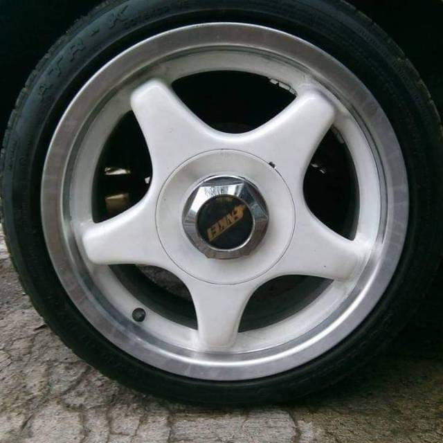 velg mobil r15 racing made in japan+ban falken ori thailand bekas