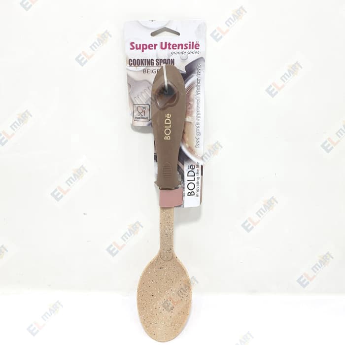 Sendok masak sutil BOLDe Super utensile cooking spoon granite series