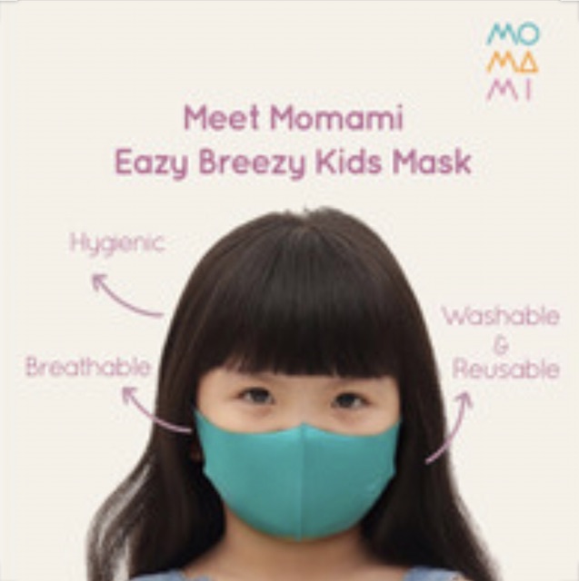 MOMAMI EASY BREEZY KIDS MASK ISI 2 / MASKER