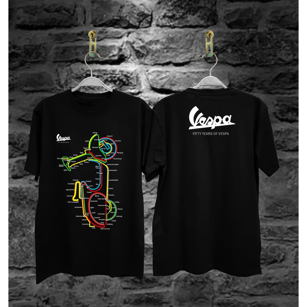 Kaos VESPA Kaos ANTIK Kaos Pria Distro Baju Kaos Pria Kaos Distro Pria Keren Kaos Distro Kaos Oblong