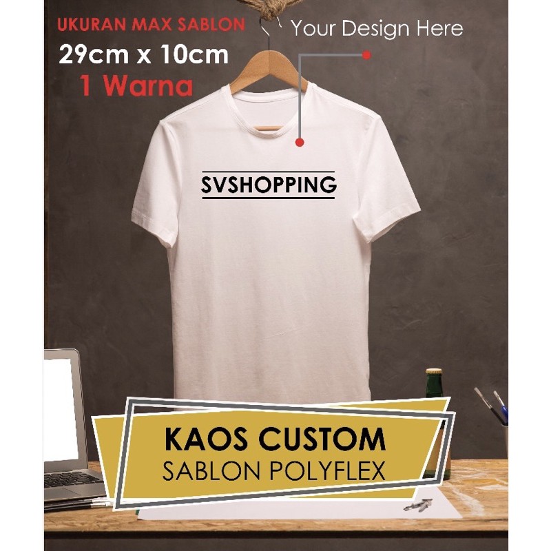 KAOS CUSTOM KATA TULISAN SABLON DTF DAN POLYFLEX KOREA KAOS CUSTOM KATA TULISAN SABLON DTF DAN POLYFLEX KOREA