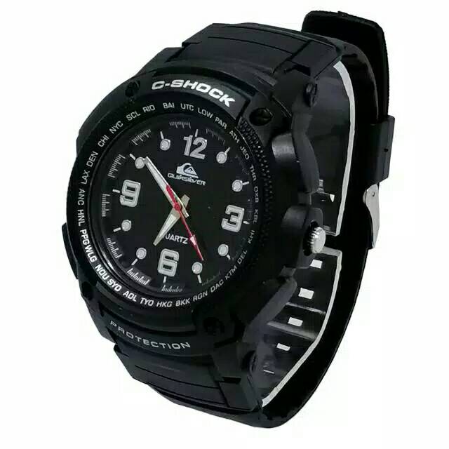 Jam tangan karet pria Quiksilver sport