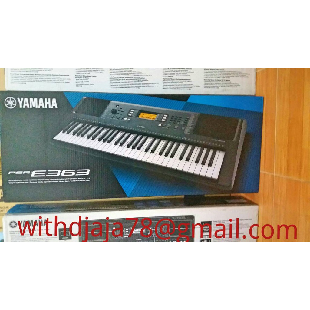 Keyboard Yamaha PSR E 363 / PSR E363 / PSR-E 363 ORIGINAL