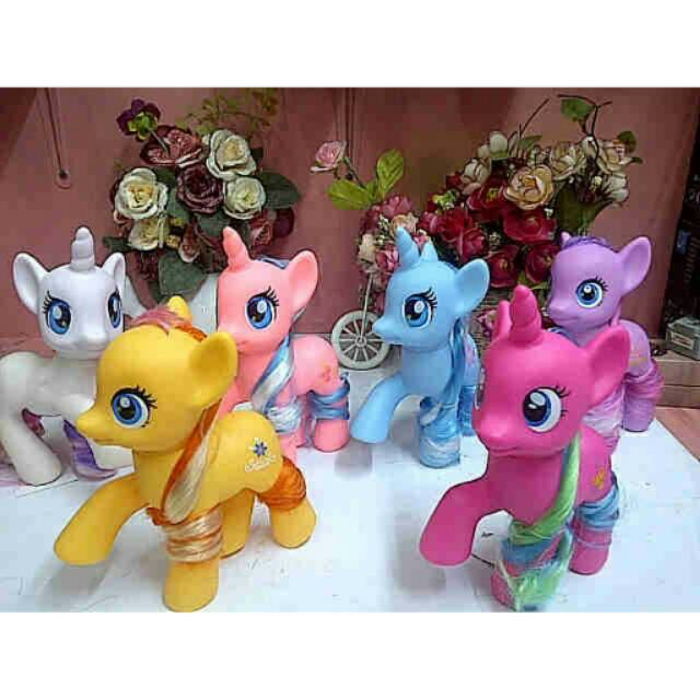 02291 miniature pony set besar figure my little pony 16cm
