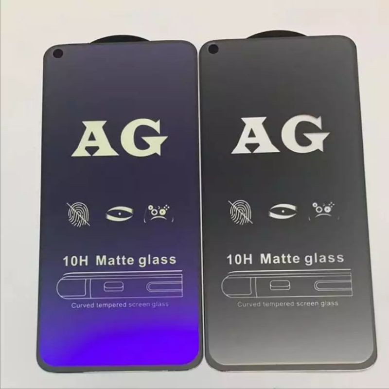 TEMPERE GLASS ANTI BLUE MATTE REALME 6 TG ANTI GORES RADIASI REALMI 6 FULL LAYAR SCREEN PROTECTOR