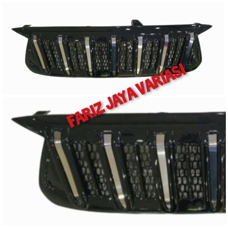 GRIL FORTUNER GRILL TOYOTA FORTUNER 2009 2010 2011 HITAM GLOSSY